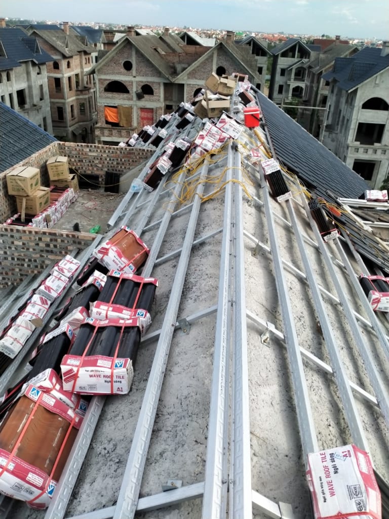 kết cấu và cách lợp mái ngói uy tín tại mái nhà Việt