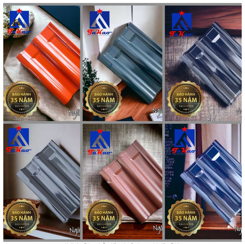 Sản phẩm ngói sóng tại Mái nhà Việt